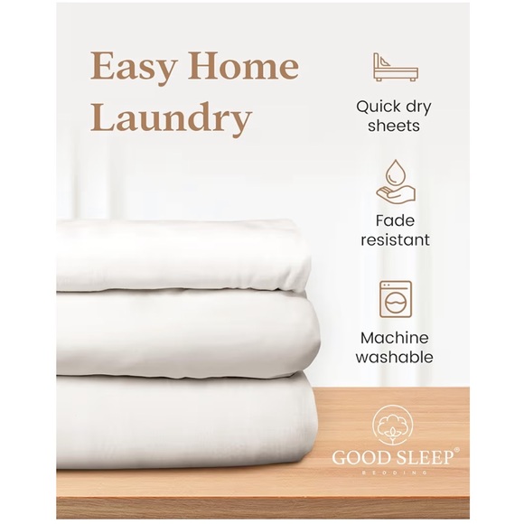 GOOD SLEEP Egyptian King Fitted Sheet - Picture 2 of 8